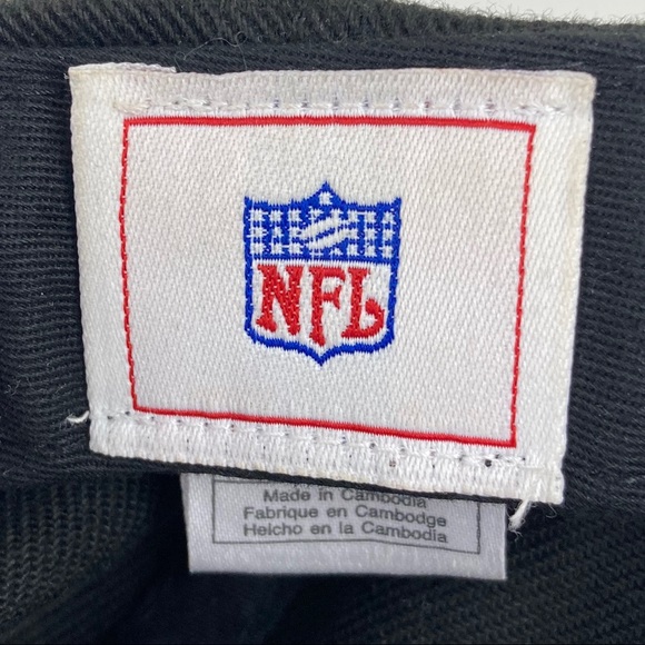 New England Patriots NFL 2004 AFC Champions Strapback Hat Black Embroidered Logo - Picture 10 of 11